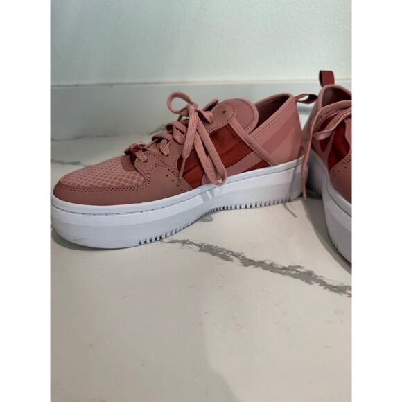 Nike Women's Court Vision Alta Casual Sneakers Size 9.5 Rust Pink - Worn Once - Picture 7 of 10
